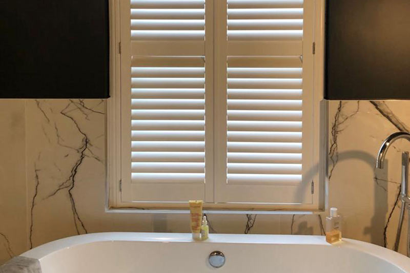 Full Height Shutters Bathroom